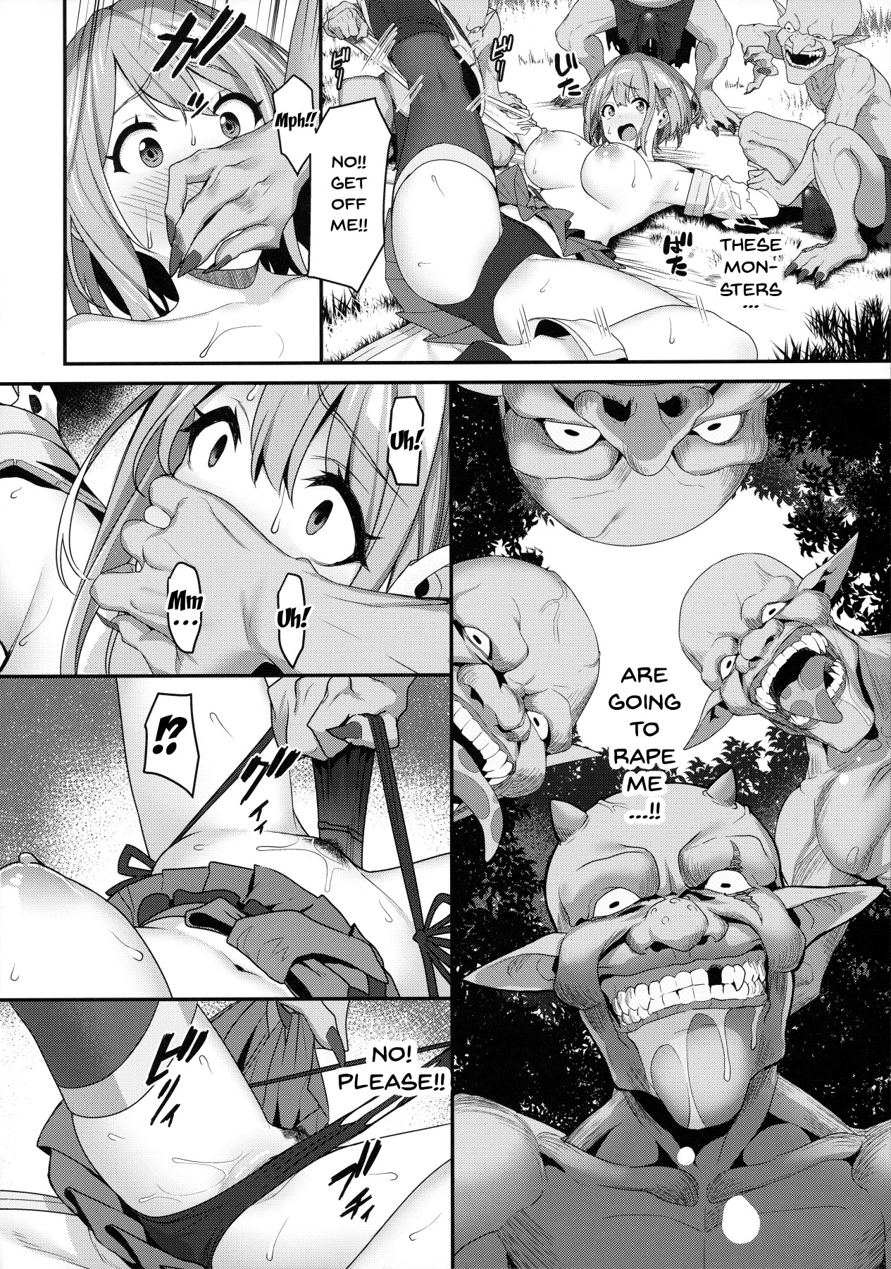 Hentai Manga Comic-Hitoyo-chan's Suffering-Read-13